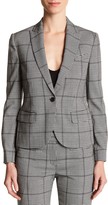 Thumbnail for your product : Anne Klein Plaid One Button Jacket