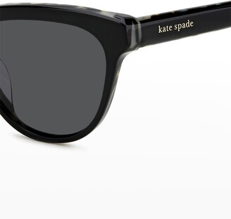Kate Spade Cayennes Polarized Acetate Cat-Eye Sunglasses