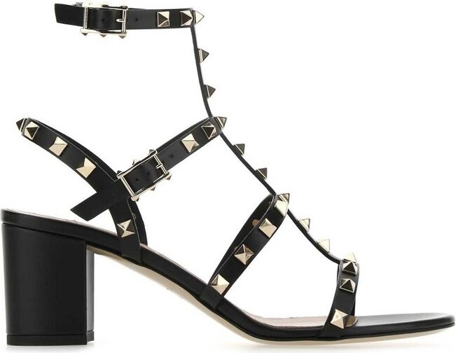 Valentino Garavani Rockstud Ankle Strap Sandals
