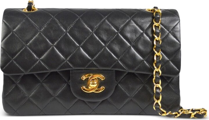 Chanel Pre Owned 1997 small Double Flap shoulder bag - ShopStyle