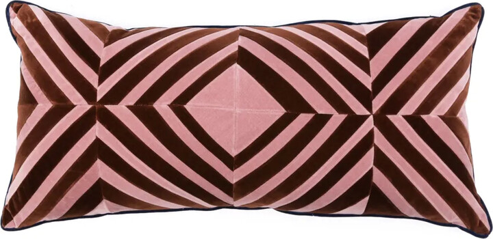 CHRISTINA LUNDSTEEN Leah velvet cushion (40cm x 70cm)