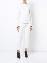 Thumbnail for your product : Derek Lam Slim Utility Pant With Zipper Detail