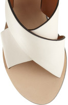 Thumbnail for your product : Chloé Leather wedge sandals