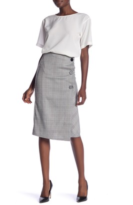 Elodie K Menswear Inspired Midi Skirt