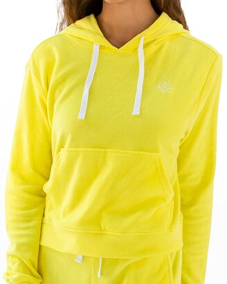 Sant and Abel Andy Cohen Solid Terry Cropped Hoodie