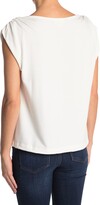 Thumbnail for your product : MelloDay Gathered Shoulder Drawstring Shirt
