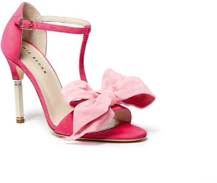 fuschia pink heeled sandals,Limited Time Offer,avarolkar.in