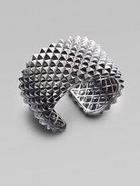 Thumbnail for your product : Stephen Webster Blackened Sterling Silver Textured Bracelet