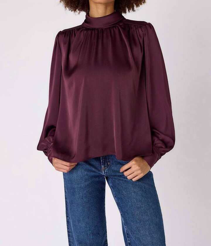 Crosby by Mollie Burch Cosette Blouse In Purple