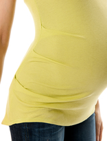 Thumbnail for your product : A Pea in the Pod Ella Moss Scoop Neck Pleated Maternity Tank Top