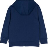 Thumbnail for your product : DKNY Loog-Print Zip-Up Hoodie