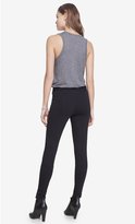 Thumbnail for your product : Express Ponte Knit Seamed Ankle Zip Legging