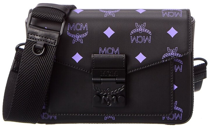 mcm cylinder visetos crossbody bolsa