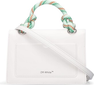 Off-White Gummy Jitney 2.8 Leather Top Handle Bag - ShopStyle