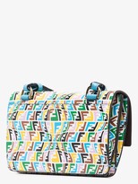 Thumbnail for your product : Fendi Multicoloured Flat Baguette Leather Mini Bag