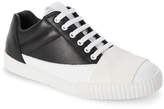 Thumbnail for your product : Marni Black Leather Cross Strap Sneakers