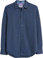 Thumbnail for your product : Robert Graham Cubist Classic Fit Dobby Stripe Button-Up Shirt