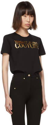 Versace Jeans Couture Black Logo T-Shirt