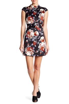 Theory Mod Belted Floral Dress