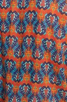 Thumbnail for your product : Sofia by Vix Swimwear 'Tajik' Fringe Hem Print Cover-Up Caftan