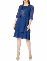 Thumbnail for your product : Le Bos Women's Paisley Glitter Jacket Dress