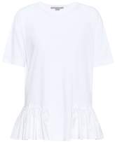 Stella McCartney T-shirt en coton à v 