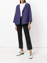Thumbnail for your product : Aspesi oversized cropped sleeves jacket