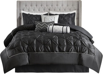 The Ai Furniture 7 Piece Tufted Comforter Set