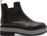 Thumbnail for your product : Robert Clergerie Old Robert Clergerie Black Platform Chelsea Boots