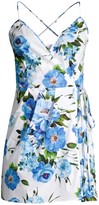Thumbnail for your product : Milly Rose Print Wrap Dress