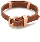 Thumbnail for your product : Marc by Marc Jacobs Standard Supply Leather ID Bracelet