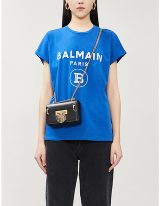 Balmain Logo-print cotton-jersey T-shirt, Size: S