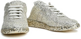 Thumbnail for your product : Maison Margiela Glittered Woven Mules