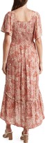 Thumbnail for your product : Angie Paisley Print High-Low Maxi Dress