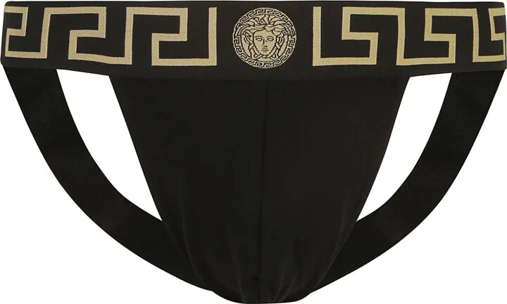 Versace Greca Border jockstrap