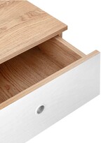 Thumbnail for your product : Very Siena 2 Piece Package - 2 Door, 4 Drawer Wardrobe + 3 Drawer Bedside Chest - Oak/White