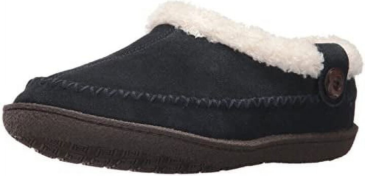 Staheekum Womens Soothe Slipper, Midnight, 6