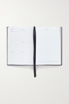 Thumbnail for your product : Smythson Soho 2023 Textured-leather Diary - Black - one size