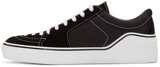 Givenchy Black Suede George V Sneakers