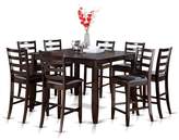 Thumbnail for your product : Red Barrel Studio Tamarack 9 Piece Counter Height Dining Set