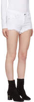 Thumbnail for your product : Rag & Bone White Denim Cut-Off Shorts