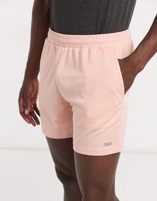 ASOS 4505 training shorts in pink