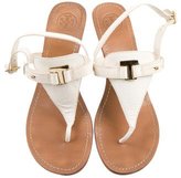 Thumbnail for your product : Tory Burch Logo Slingback Wedges