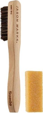 Jason Markk Suede Cleaning Kit, 2-Piece Brush & Eraser Set for Leather & Suede