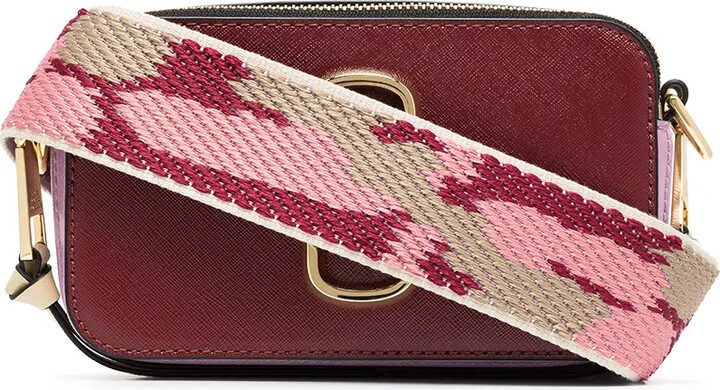 marc jacobs red camera bag