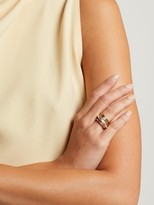 Thumbnail for your product : Spinelli Kilcollin Lyra 18kt Gold And Silver Ring - Gold
