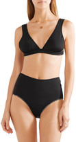 Thumbnail for your product : Marysia Swim Nassau Reversible Tie-back Striped Bikini Top