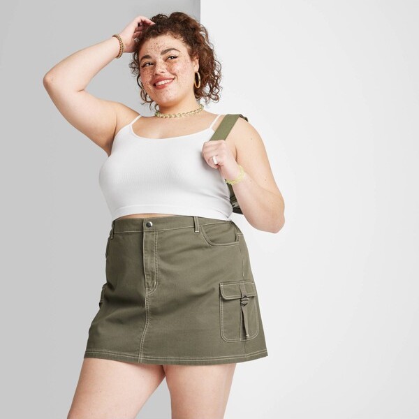 Women's Slim Fit 3pk Bundle Cropped Cami Tank Top - Wild Fable™  White/gray/black Xxs : Target