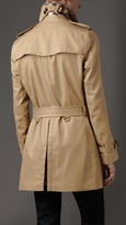 Thumbnail for your product : Burberry Mid-Length Technical Cotton Trench Coat