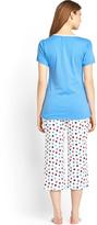Thumbnail for your product : Sorbet T-shirt and Three-quarter Pants (2 Pack)